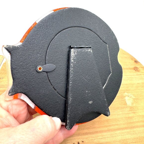 Fused glass art glass Clown Fish tropical island style vibe photo frame 3” - Picture 4 of 8